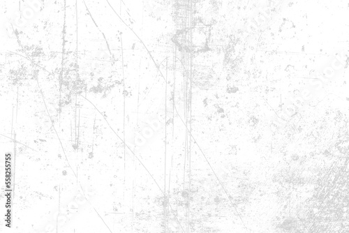 White and light gray dusts and scratches template on transparent background (png image). Useful for design, vintage film effects, and backgrounds 