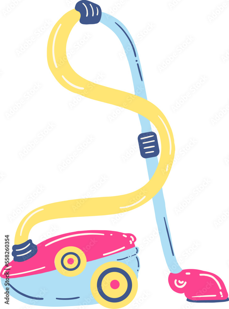 Vacuum cleaner illustration Vacuum cleaner illustration