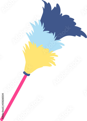 Feather duster illustration