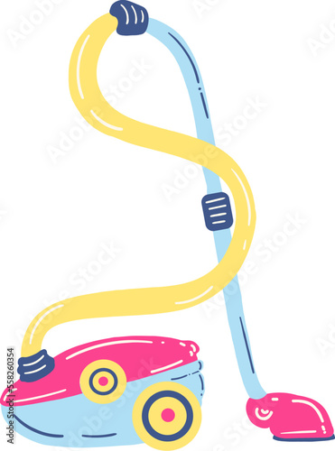 Vacuum cleaner illustration