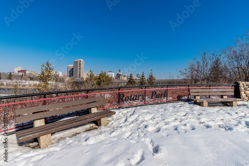Winter at Rotary Park in Saskatoon, Canada © Scott Prokop