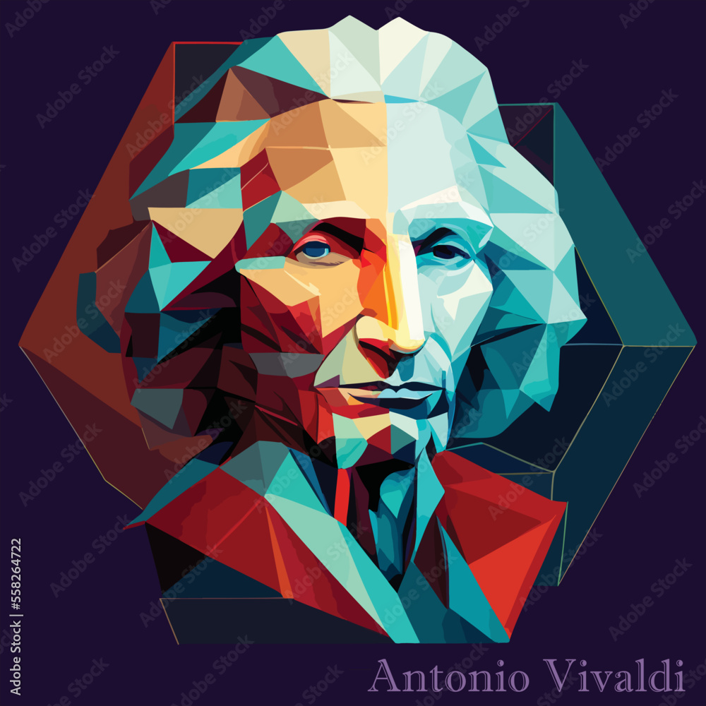 Vector of Famous Classical Conductors - obrazy, fototapety, plakaty 