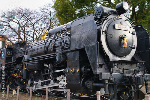 鹿沼公園の蒸気機関車