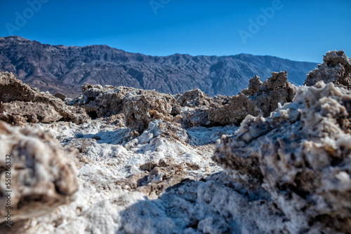 Canvas Print Death Valley Salt Plains