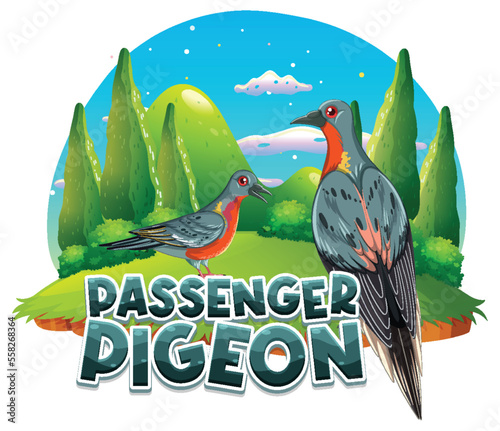 Passenger pigeon extinction bird