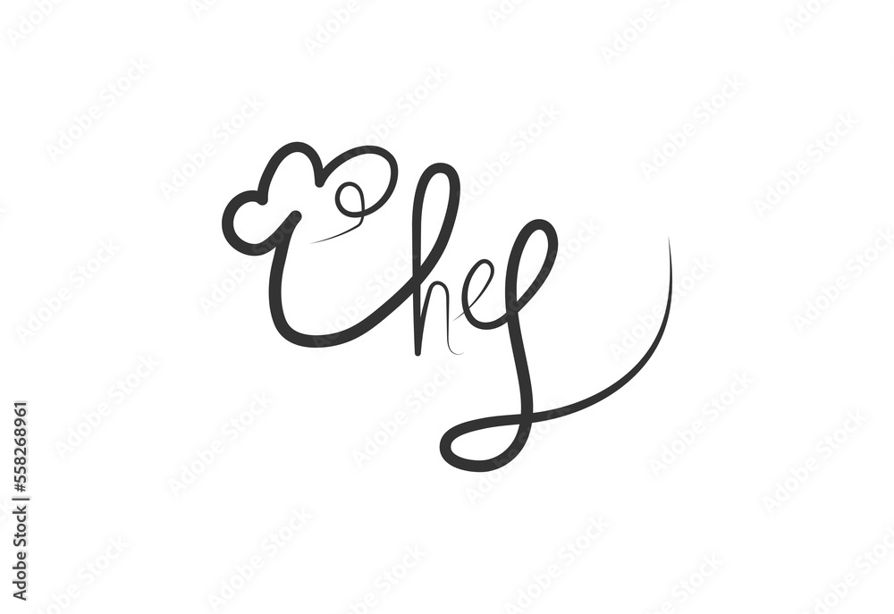 kitchen chef design logo template. vector illustrator. kitchen chef design logo template. vector illustrator.