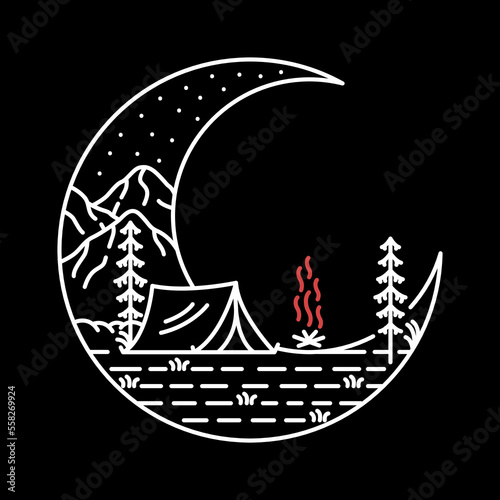 Adventure Into Space, Camping on The Moon