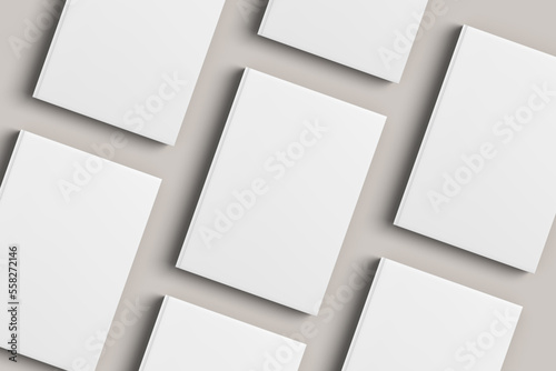 Book cover blank mockup