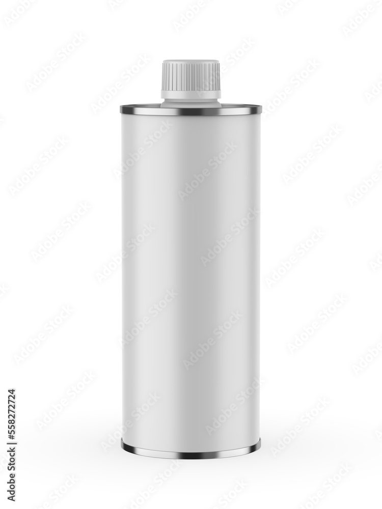 Blank oil tin can for branding. 3d render illustration. Blank oil tin can for branding. 3d render illustration.
