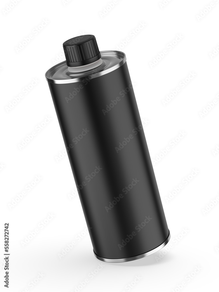 Blank oil tin can for branding. 3d render illustration. Blank oil tin can for branding. 3d render illustration.