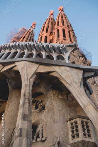 Segrada Familia in Barcelona, Spain photo