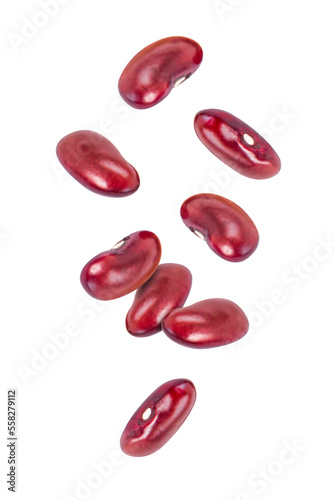 red kidney beans isolated