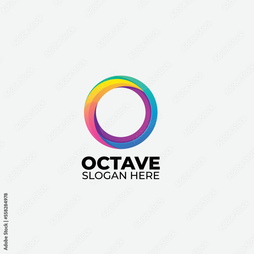 circle colorful logo gradient template circle colorful logo gradient template