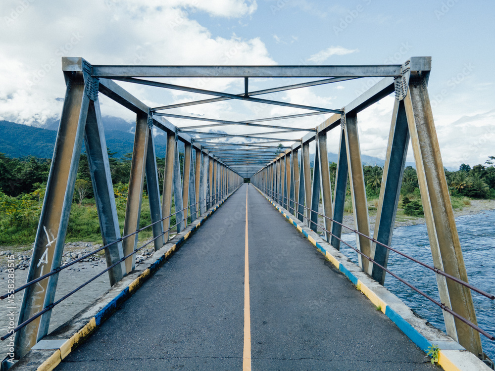 Long Bridge With Natural Beauty