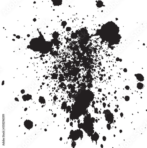 abstract ink splat background 