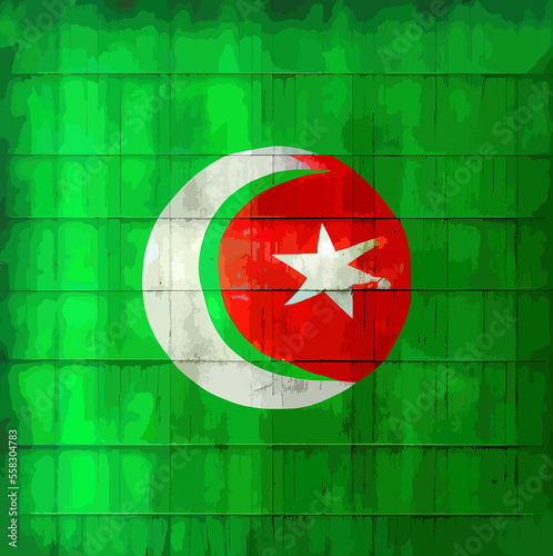 illustration of the Bangladesh flag