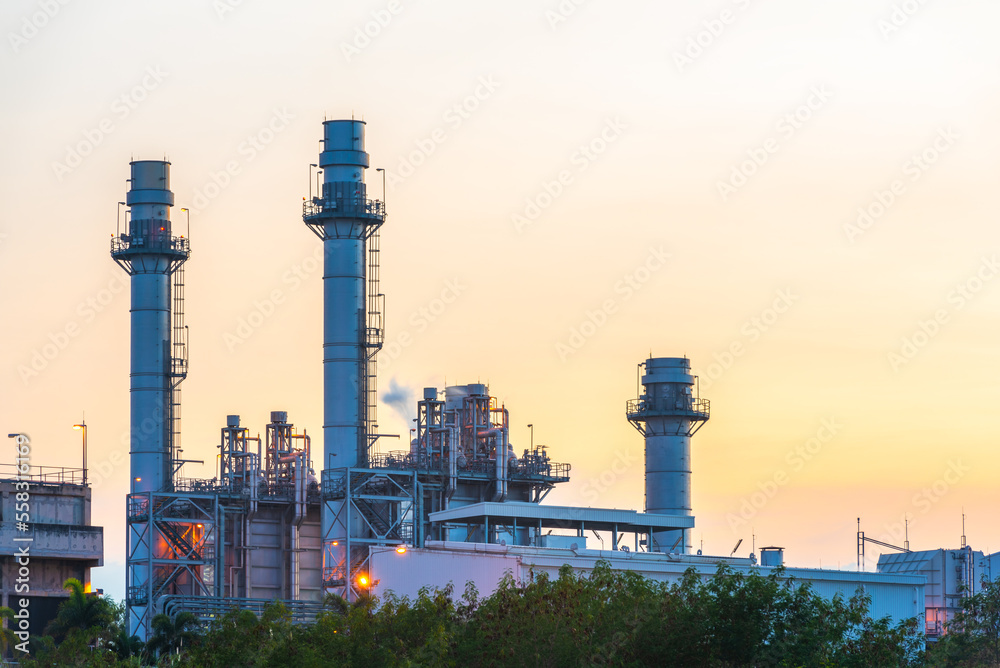 Fototapeta premium petrochemical plant power generation