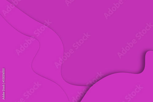 Murais de parede magenta background with empty space and curvy paper cur