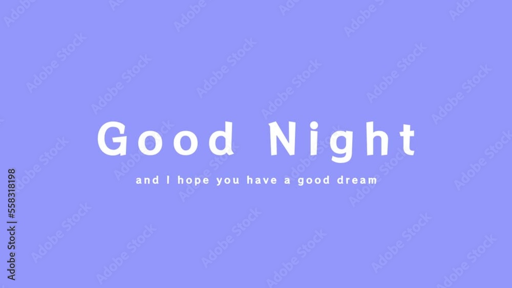 GoodNight_shake GoodNight_shake