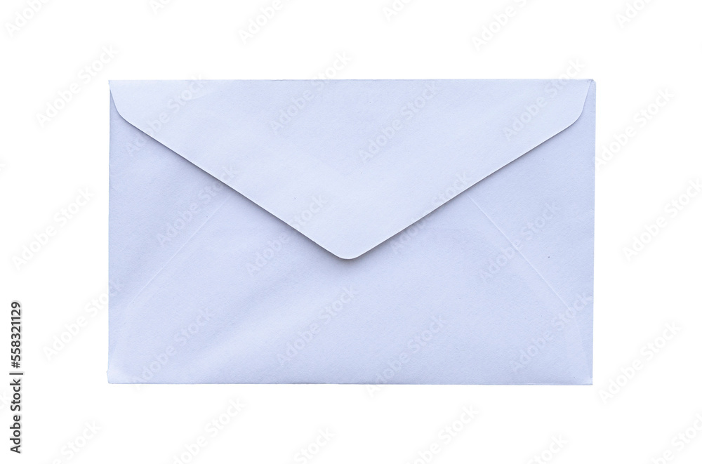 Blank white envelope paper for mockups design  - obrazy, fototapety, plakaty 