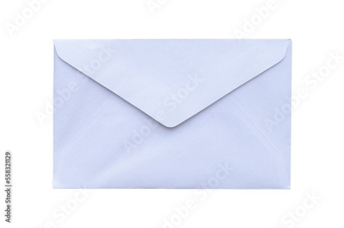 Blank white envelope paper for mockups design  photo