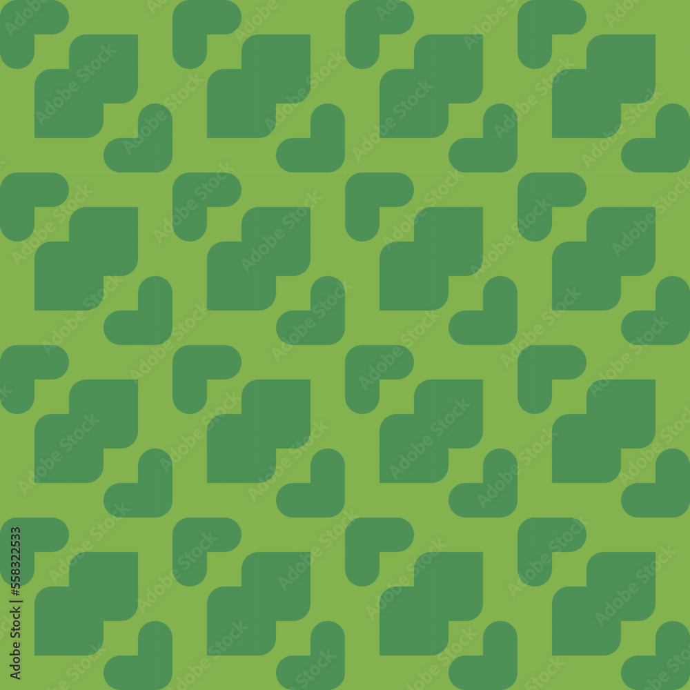 seamless geometric pattern with green ornament seamless geometric pattern with green ornament