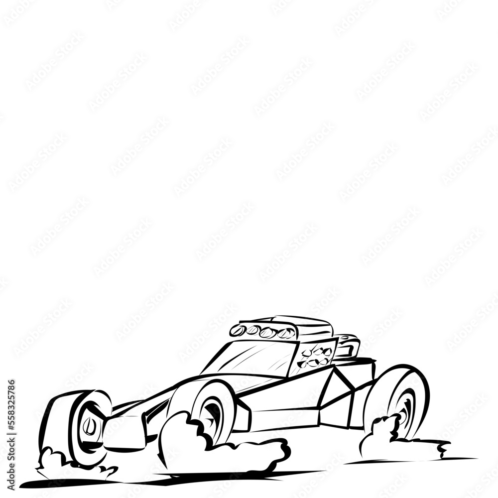 Obraz premium Race car