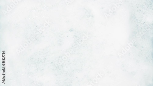 soap bubbles fill the screen on green screen