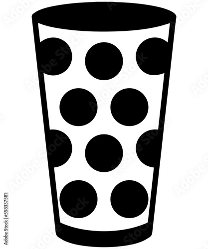 Dubbeglas black