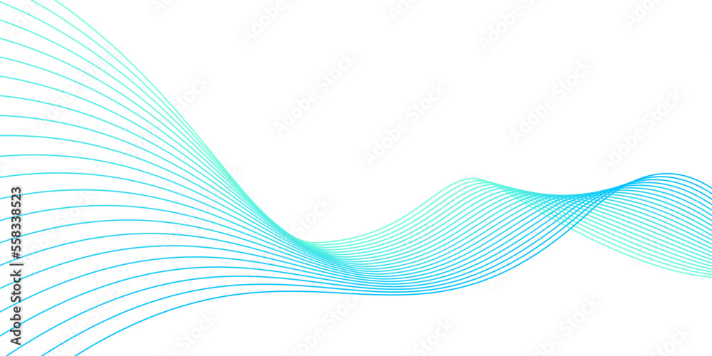 Wave background with copy space
