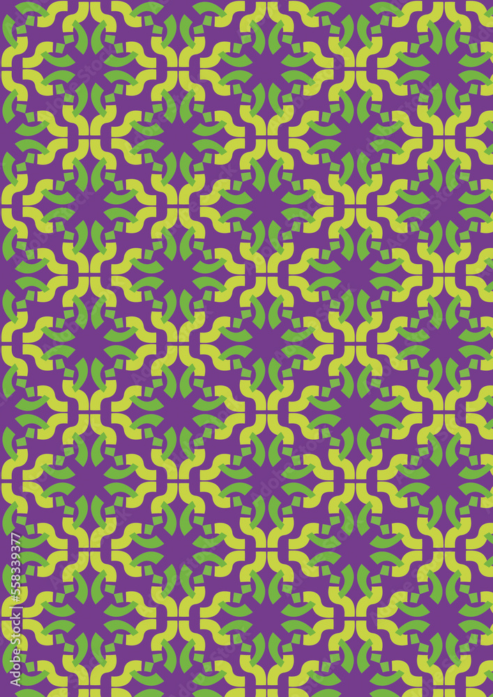 seamless pattern in green and purple seamless pattern in green and purple