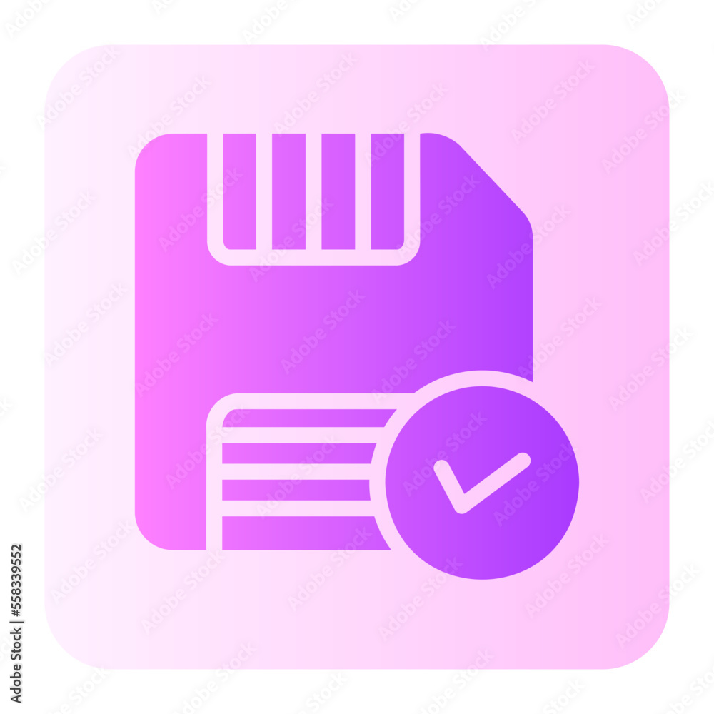 floppy disk gradient icon floppy disk gradient icon