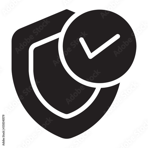 shield glyph icon