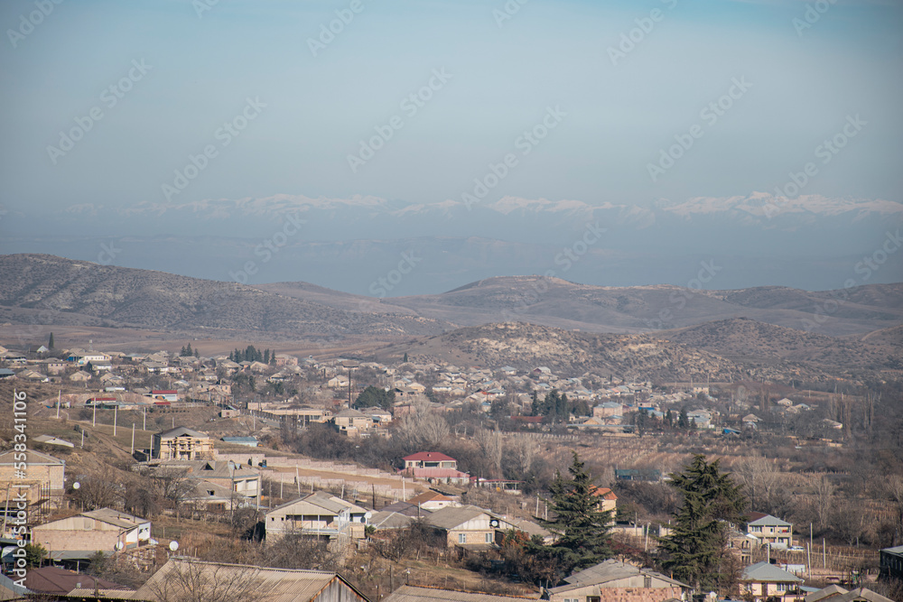 panorama of the little village