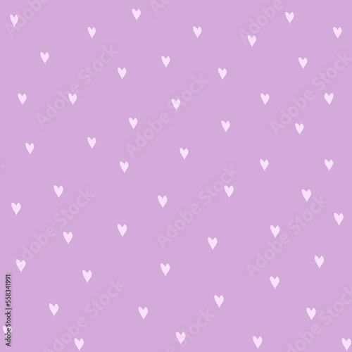 hearts background. valentines graphic set. doodle love