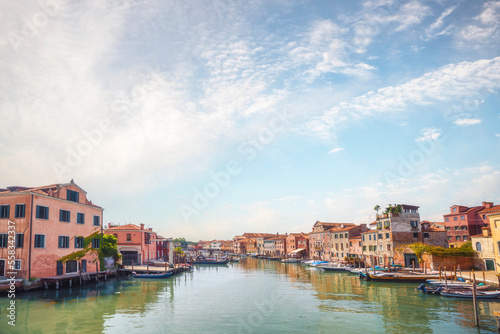River canal in Venice Italy