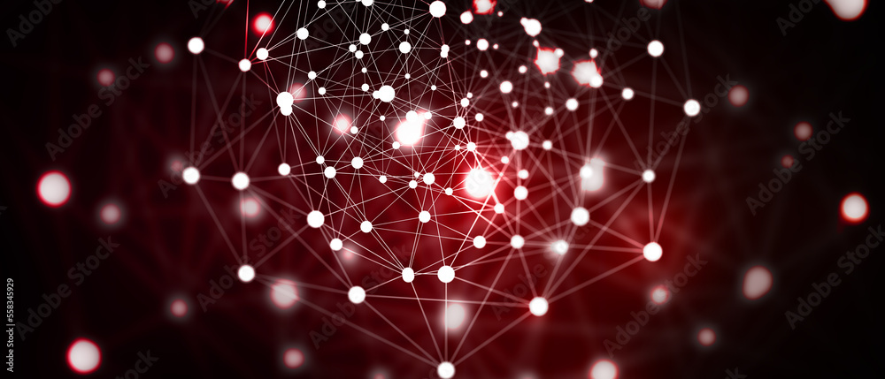 Fototapeta premium Abstract technology background