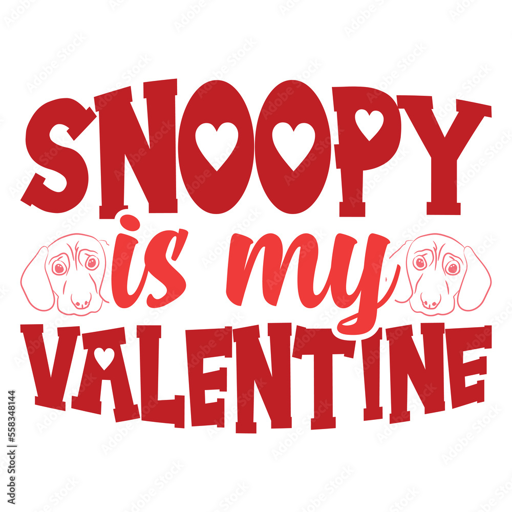 snoopy be my valentine