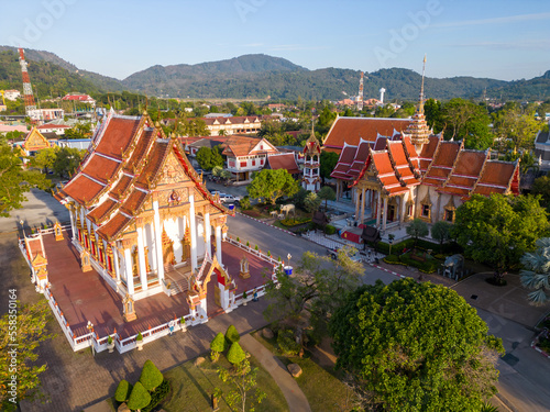 Wat Chalong Thai Buddhist Temple Phuket Thailand