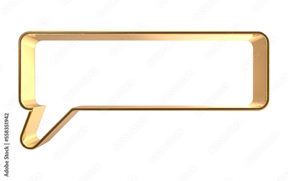 Naklejka premium banner isolated on 3d