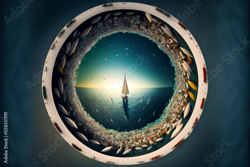 porthole in the ocean fate generative ai