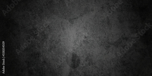 Grunge background and dark black stone wall grunge backdrop texture background. monochrome slate grunge concrete wall black backdrop vintage marbled textured border background.