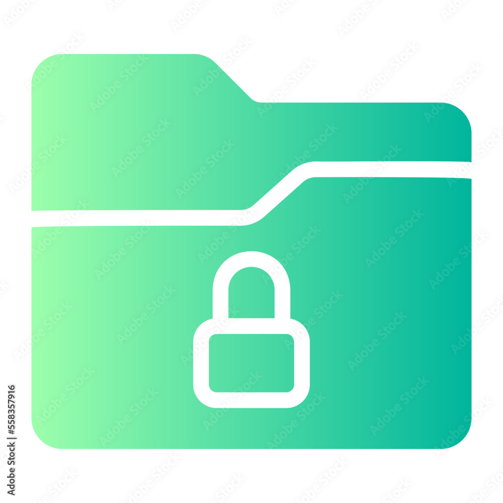 confidential gradient icon confidential gradient icon