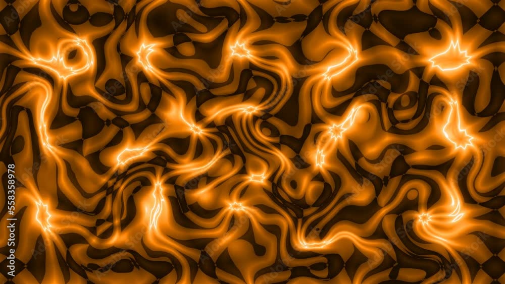 abstract digital pattern shiny liquid motion background