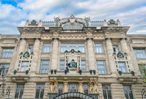 Photography Facade of the Franz Liszt Academy of Music in Budapest, Hungary