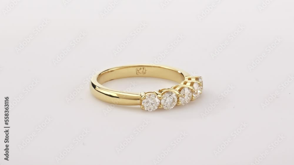 Gold Wedding Diamond Ring Gold Wedding Diamond Ring