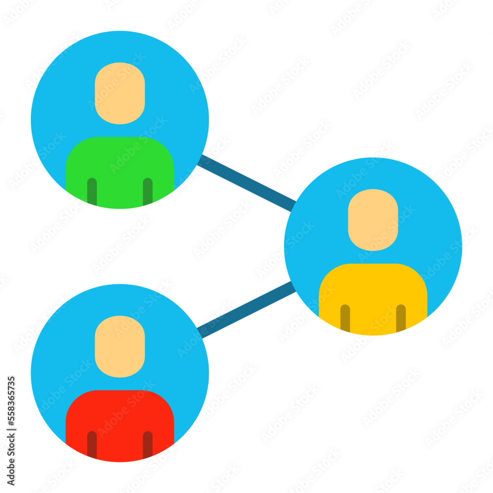 Network Flat Icon Network Flat Icon