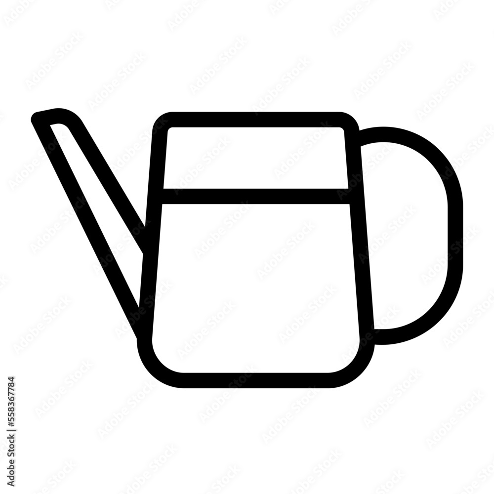 wteringcan line icon wteringcan line icon