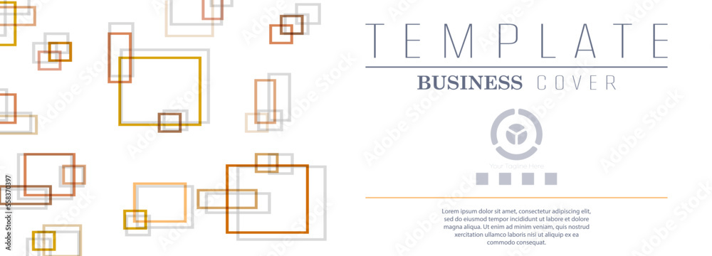Geometric composition of the intersection of squares. A modern template for posters, posters, covers, postcards, business cards. Minimalist style for creative ideas and creative design Geometric composition of the intersection of squares. A modern template for posters, posters, covers, postcards, business cards. Minimalist style for creative ideas and creative design
