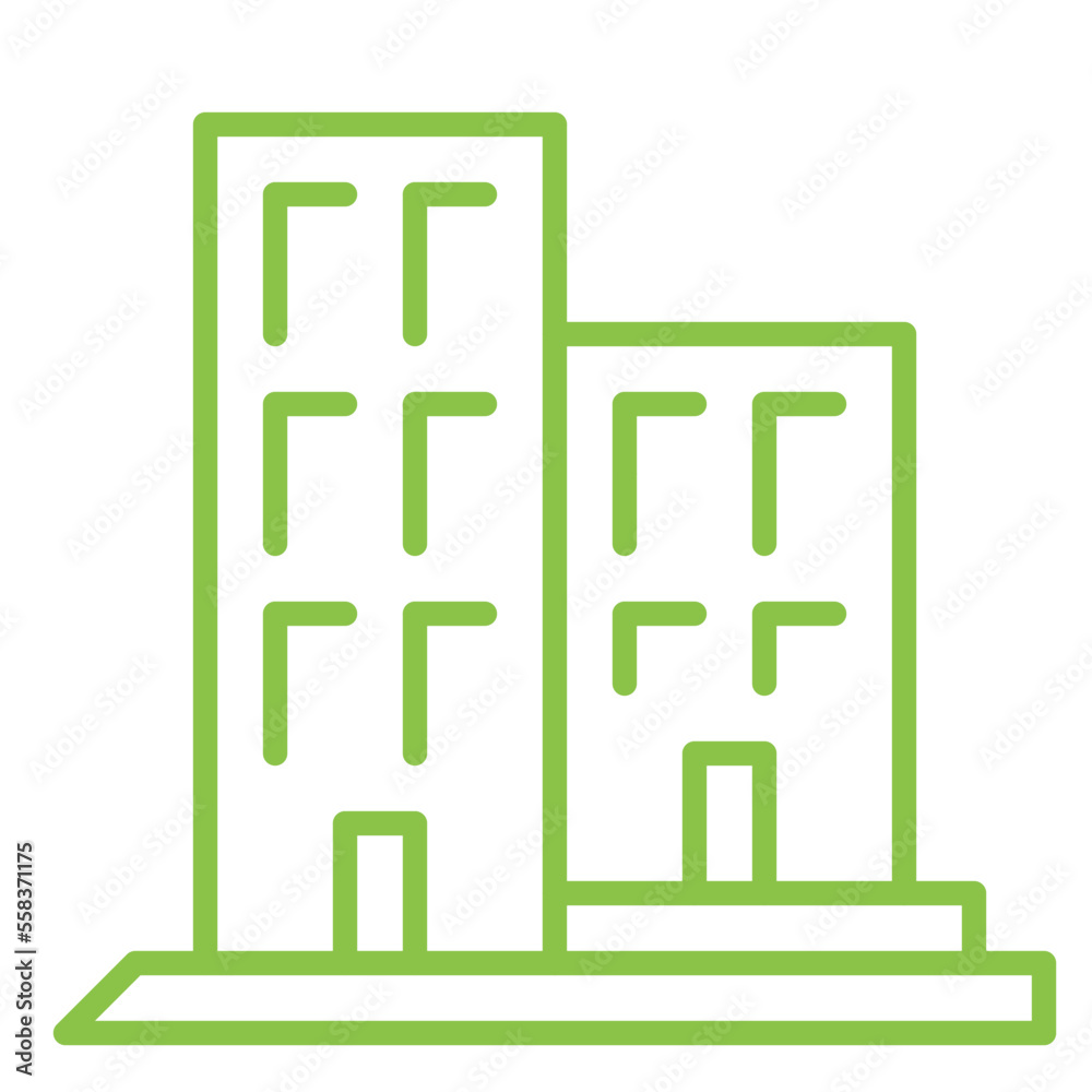 green apartment icon concept, green apartment icon outline green apartment icon concept, green apartment icon outline